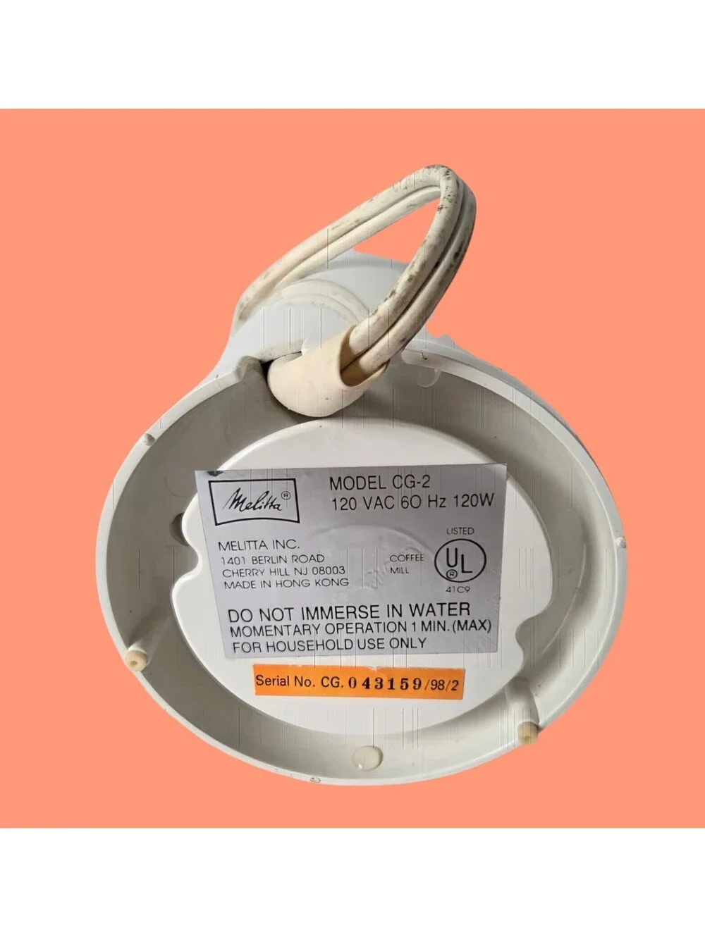 N/A melitta cg